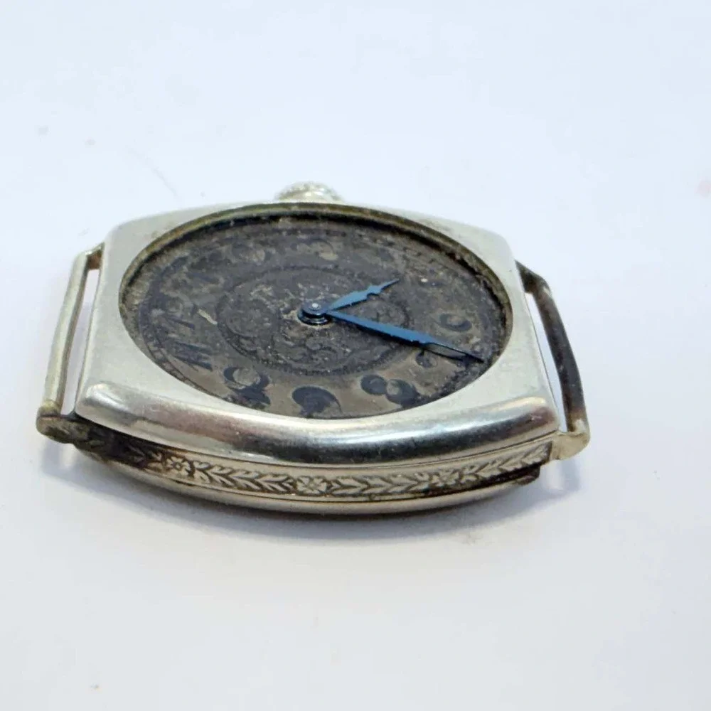 Antique Lady Elgin 15 Jewel Watch Wadsworth 10K Gold Filled 1922 Works Runs